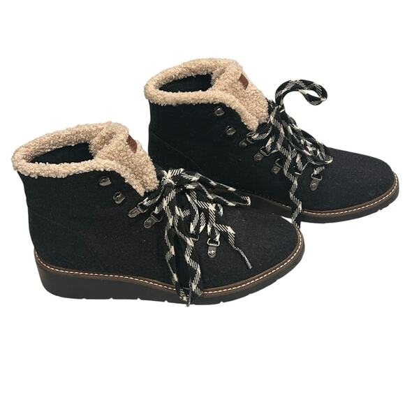 Dr Scholl’s So Comfy Cozy Laced Waterproof Boot Size 7 - Picture 3 of 9